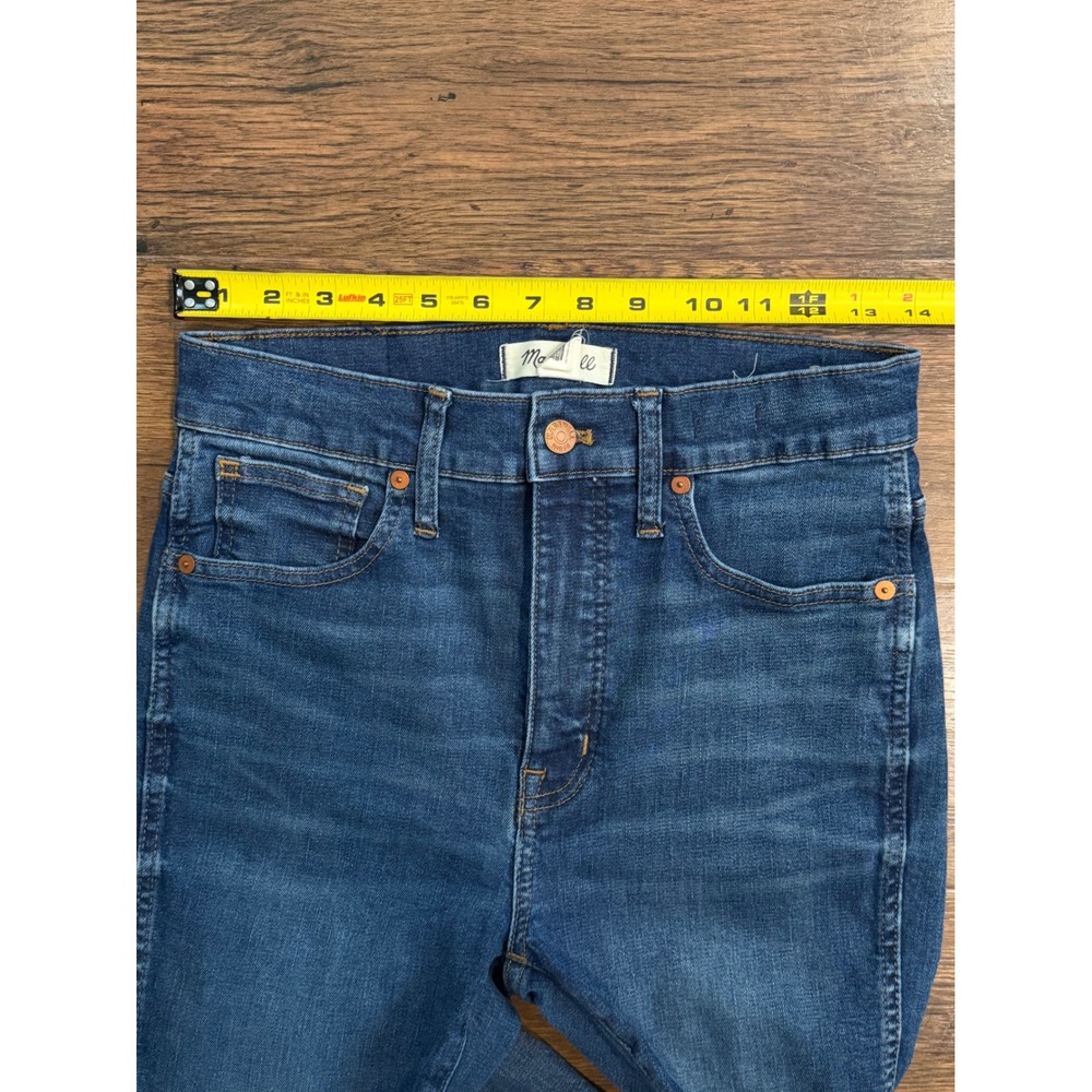 Madewell 10" High Rise Skinny Jeans Women Sz 28 - Picture 6 of 9